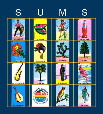 ¡Lotería! Bingo Card