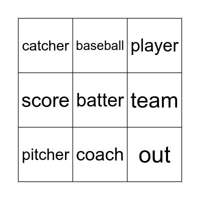 The Team Bingo Card