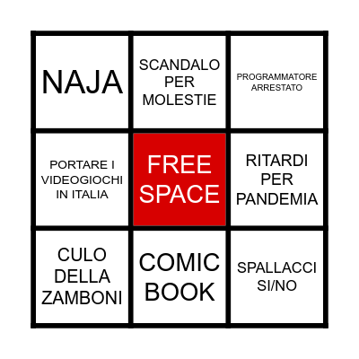 ARTICOLO SU ALALOTH BINGO! Bingo Card