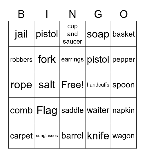 Chps 4-5 Bingo Game Bingo Card