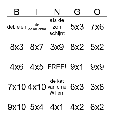 conference en liedjes bingo Card