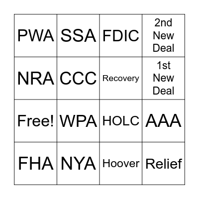 Alphabet Soup Bingo Card