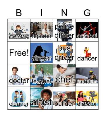 Job Bingo! Bingo Card