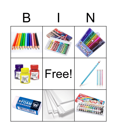 Bigo Art Bingo Card