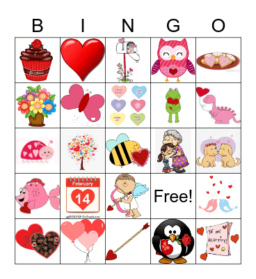 SEAC Bingo - Pictures Bingo Card