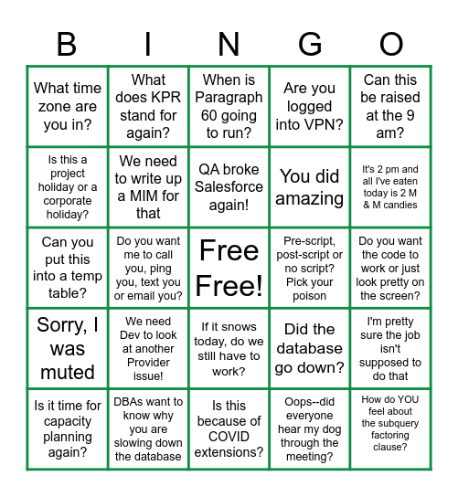 Texas EB 20220127 Bingo Card