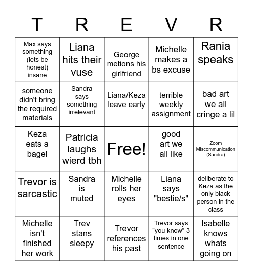 Draw 200 DD Bingo Card