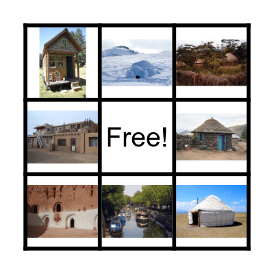 BUILDING MATERIALS Bingo Card