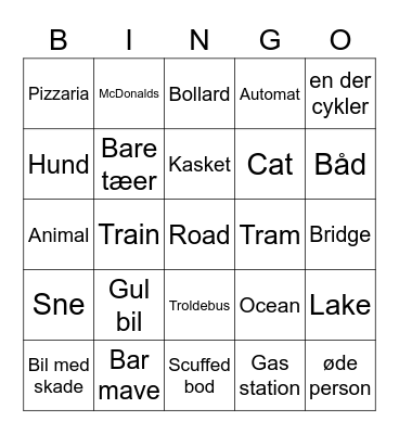 Geoguess Bingo Card
