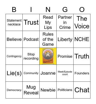 #HMASDC JAN 28 2022 BINGO Card