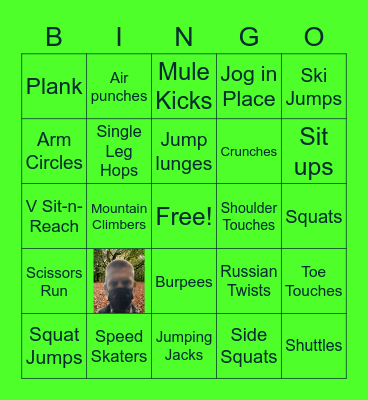 FUN FITNESS Bingo Card