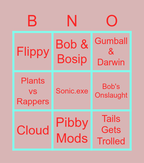 Bingo Mod Bingo Card