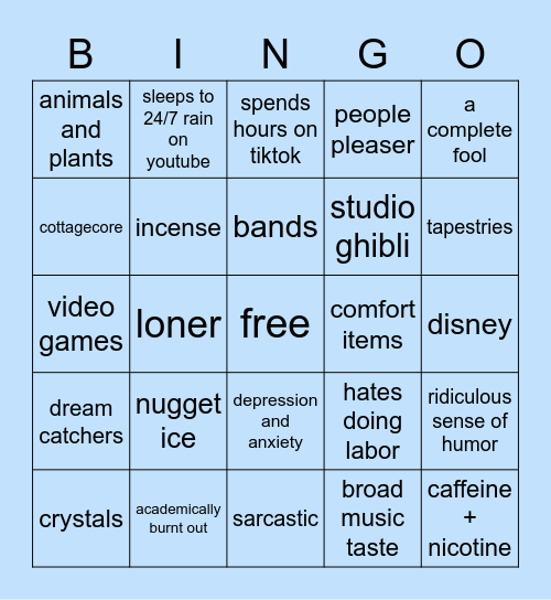 M A R G A U X Bingo Card