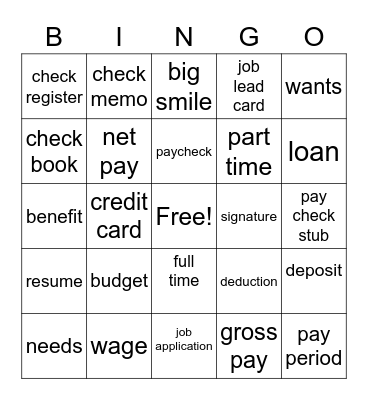 FUN FRIDAY BINGO Card