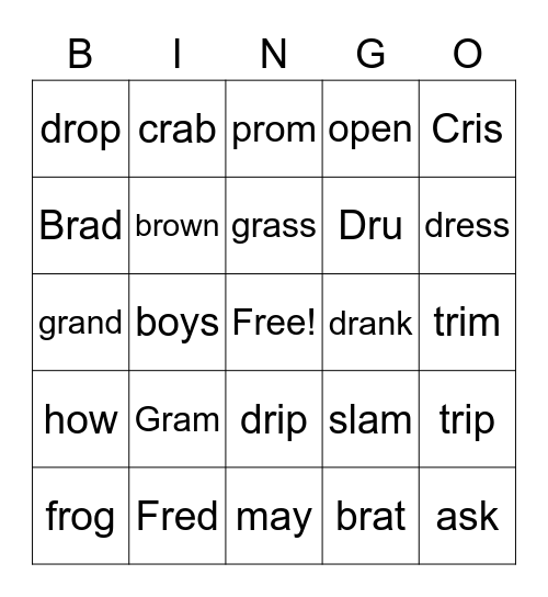 The Boys Club Bingo Card