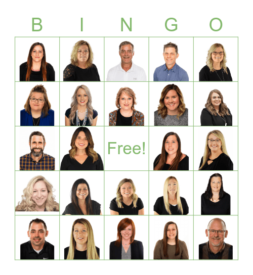 Restoring Hope Bingo Card