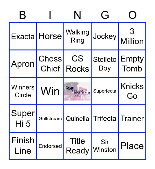 Pegasus - 1/ST Technology Bingo Card