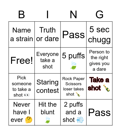 F A D E D Bingo Card