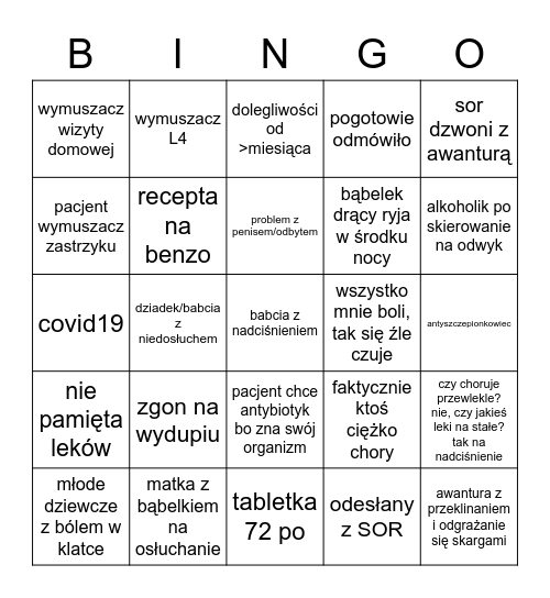 BINGO NPL Bingo Card