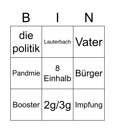 Untitled Bmetrickingo Bingo Card