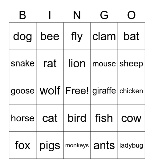 animal-idiom-bingo-card