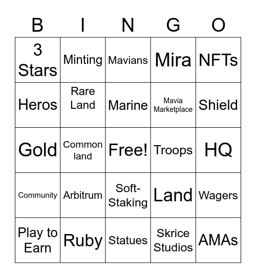 DeadlyAWPer Bingo Card