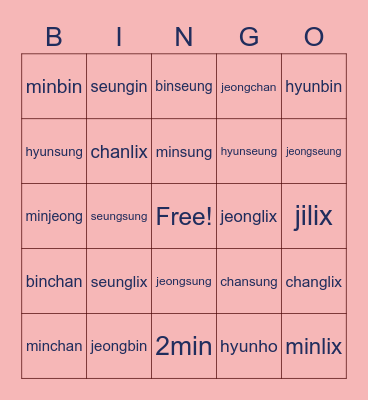 2 KIDS ROOM BINGO - anne attempt Bingo Card