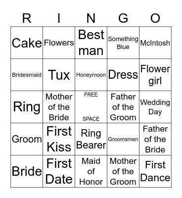 Engagement Bingo Card