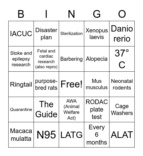 Tech Week Trivia Bingo! Bingo Card