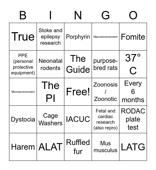 Tech Week Trivia Bingo! Bingo Card