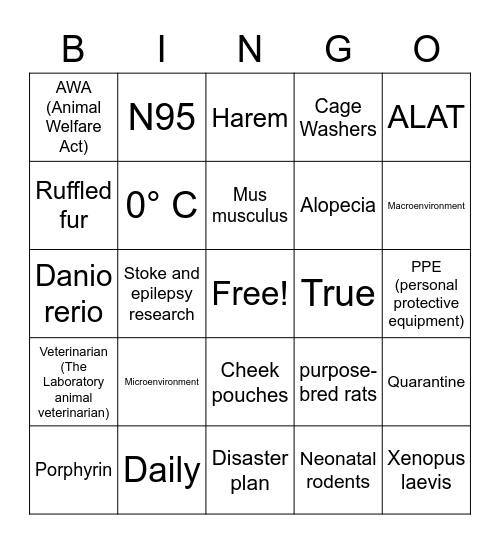 Tech Week Trivia Bingo! Bingo Card