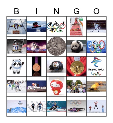 CTO Team Nosite- Olympic Bingo Card