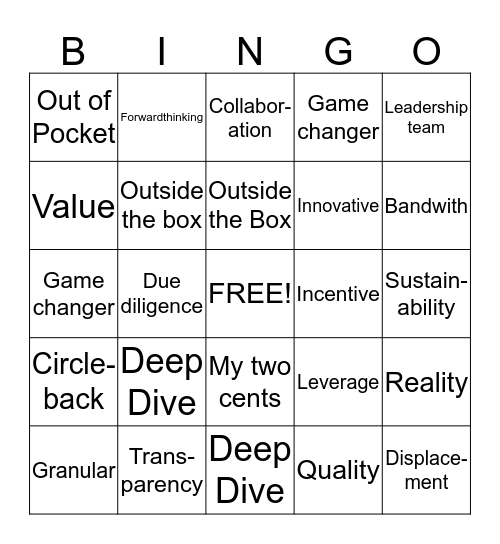 5-Headed Monster Bingo Card