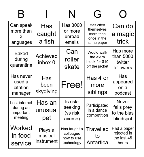 US in SJDM Bingo Card