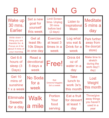 TWISTED BINGO Card