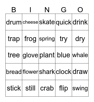 Peyton Green's Bingo Card Bingo Card