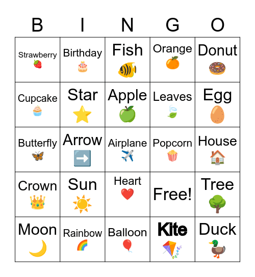 Enrichment Fun! Bingo Card