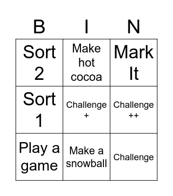 Remote Learning Phonics Bingo Card