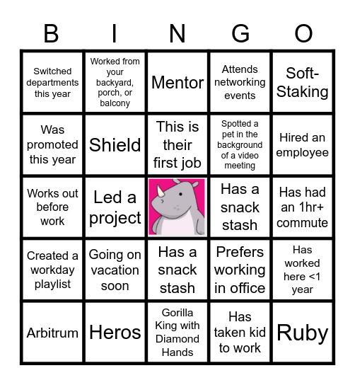 GAME NIGHT Bingo Card