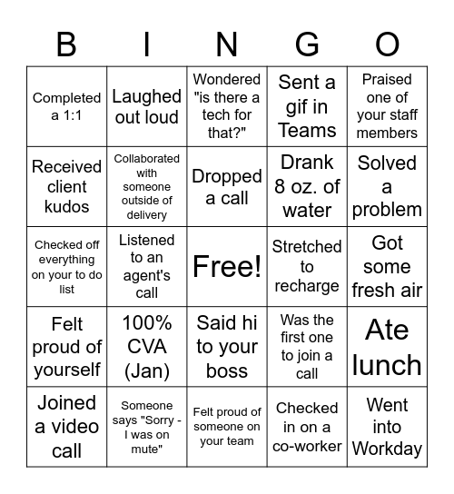 Team MLB Bingo Card