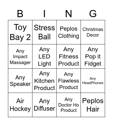 ESP BINGO Card