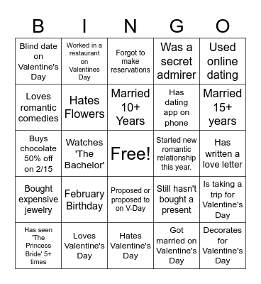 BID PMO LOVES BINGO Card