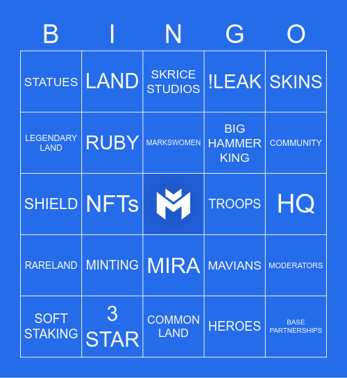 vasko#6710 Bingo Card