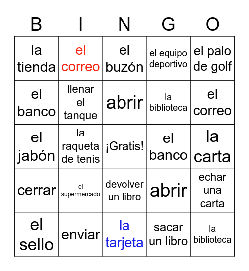 realidades-2-cap-tulo-3a-vocabulario-bingo-card