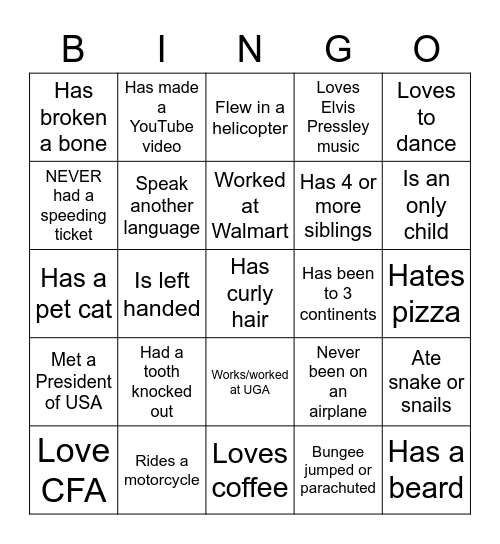 LBC Marriage Conference 2022 Bingo Card