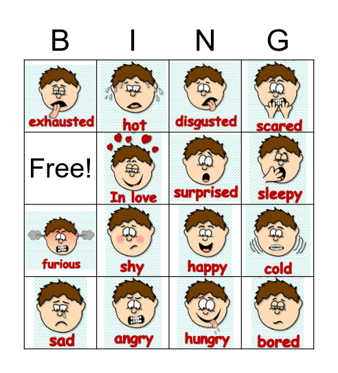 HOW ARE YOU? Bingo Card