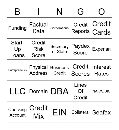 Better Day Consulting BINGO Card