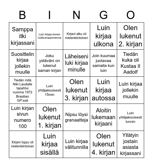 Lukubingo Card