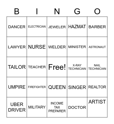 I LOVE MY FUTURE! Bingo Card