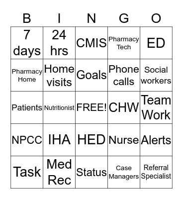 Myth Buster Bingo Card